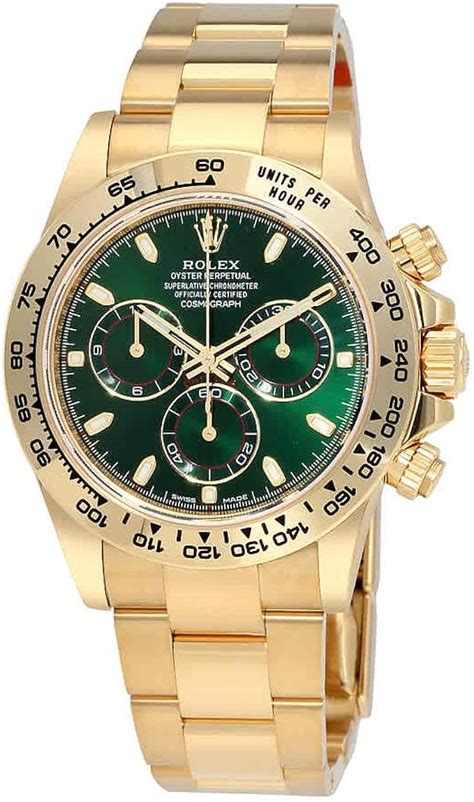 rolex daytona gold grün preis|rolex daytona uhren.